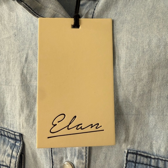 Elan denim blouse - Picture 4 of 15